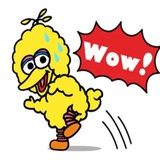 Sesame Street Happy WhatsApp Sticker #17
