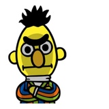 Sesame Street Happy WhatsApp Sticker #6
