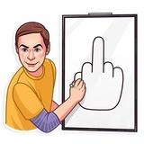 Sheldon WhatsApp Sticker #14