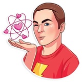 Sheldon WhatsApp Sticker #2