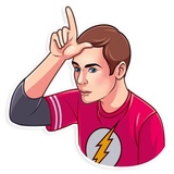 Sheldon WhatsApp Sticker #20