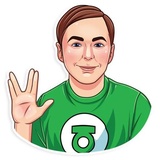 Sheldon WhatsApp Sticker #5