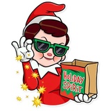 Elf on the Shelf WhatsApp Sticker #12