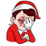 Elf on the Shelf WhatsApp Sticker #19