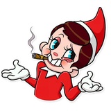Elf on the Shelf WhatsApp Sticker #20