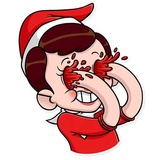 Elf on the Shelf WhatsApp Sticker #22