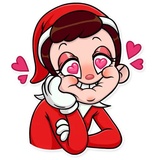 Elf on the Shelf WhatsApp Sticker #29