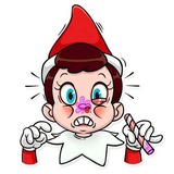 Elf on the Shelf WhatsApp Sticker #4