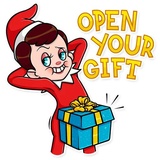 Elf on the Shelf WhatsApp Sticker #8