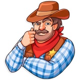 Sheriff Adam WhatsApp Sticker #24