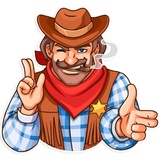 Sheriff Adam WhatsApp Sticker #30