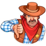 Sheriff Adam WhatsApp Sticker #7