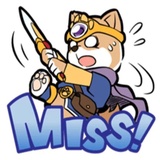 Shiba-dog The Brave WhatsApp Sticker #13
