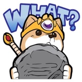 Shiba-dog The Brave WhatsApp Sticker #25