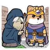 Shiba-dog The Brave WhatsApp Sticker #8