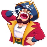 Shiver Me Timbers WhatsApp Sticker pack