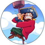 Shiver Me Timbers WhatsApp Sticker #3
