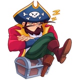 Shiver Me Timbers WhatsApp Sticker #8
