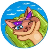 Siamese Kitty WhatsApp Sticker #15