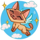 Siamese Kitty WhatsApp Sticker #20