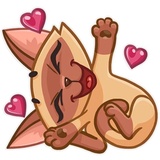 Siamese Kitty WhatsApp Sticker #3