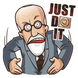 Sigmund Freud WhatsApp Sticker #15