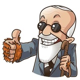 Sigmund Freud WhatsApp Sticker #3