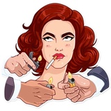 Monica WhatsApp Sticker #14