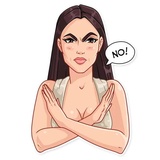 Monica WhatsApp Sticker #18