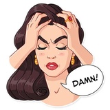 Monica WhatsApp Sticker #22