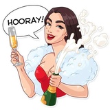 Monica WhatsApp Sticker #25