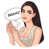 Monica WhatsApp Sticker #3