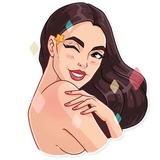 Monica WhatsApp Sticker #6