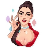 Monica WhatsApp Sticker #8