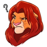 Simba WhatsApp Sticker #12