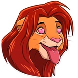 Simba WhatsApp Sticker #13