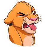 Simba WhatsApp Sticker #16