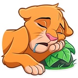 Simba WhatsApp Sticker #23