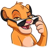 Simba WhatsApp Sticker #24