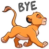 Simba WhatsApp Sticker #25