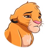 Simba WhatsApp Sticker #8