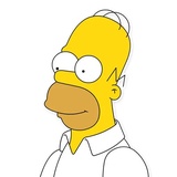 Simpsons characters WhatsApp Sticker #10