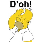 Simpsons characters WhatsApp Sticker #12