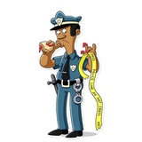 Simpsons characters WhatsApp Sticker #15