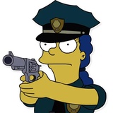 Simpsons characters WhatsApp Sticker #17