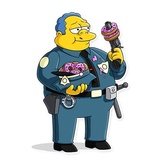 Simpsons characters WhatsApp Sticker #19