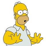 Simpsons characters WhatsApp Sticker #24