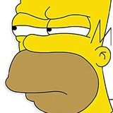 Simpsons characters WhatsApp Sticker #27