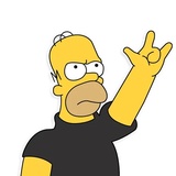 Simpsons characters WhatsApp Sticker #29