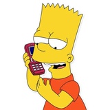 Simpsons characters WhatsApp Sticker #4